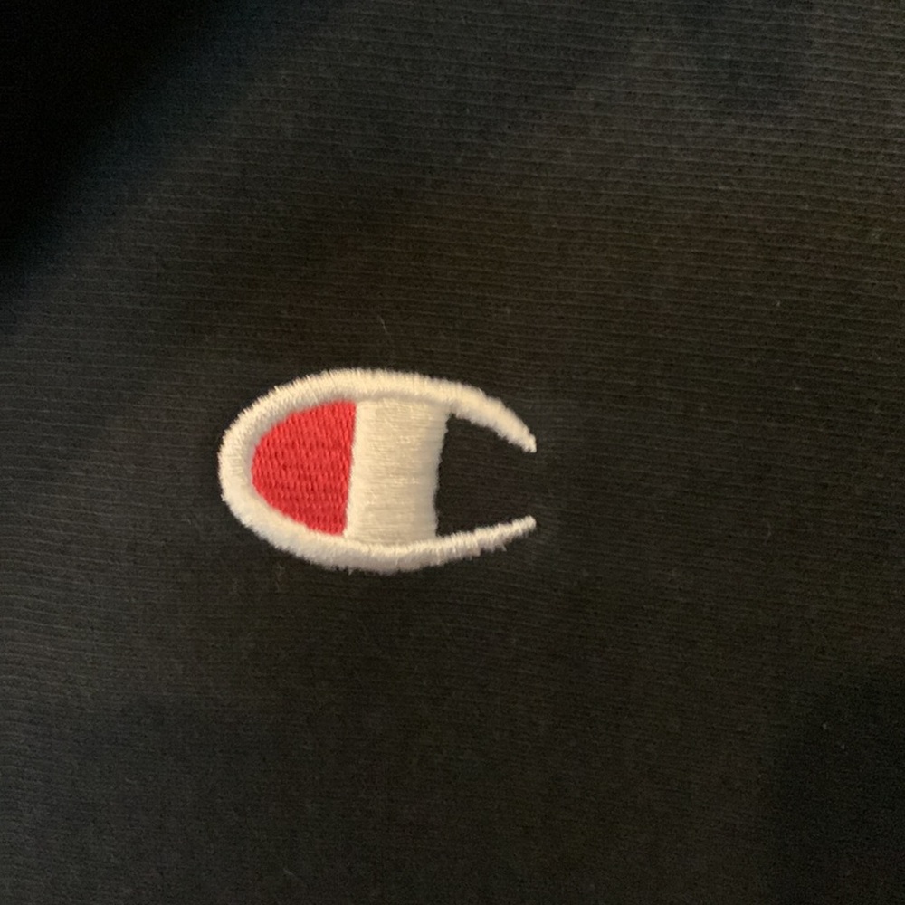 Champion Reverse Weave 3/4 Button Pull Over Sweat… - image 3